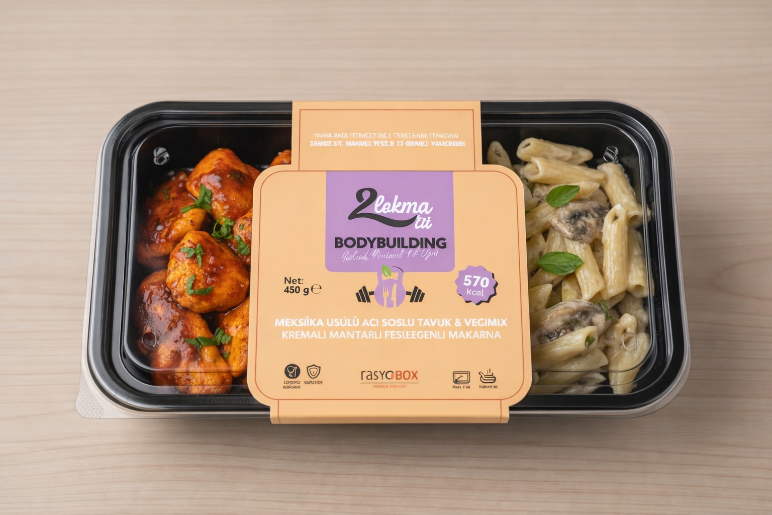 MEKSİKA USÜLÜ ACI SOSLU TAVUK & VEGIMIX